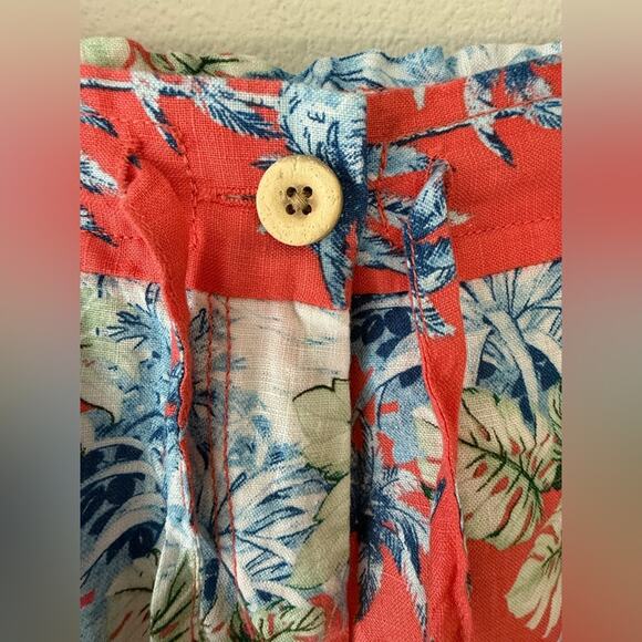 NWT Tommy Bahama Manta Ray Palmbray 5” Linen Shorts size XS - Picture 3 of 11